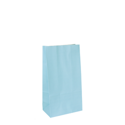 Coloured Gift Bags - Light Blue Paper Bags