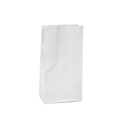 Coloured Gift Bags - White Paper Bags