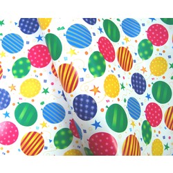 Wrapping Paper - 500mm x 60M - Balloons