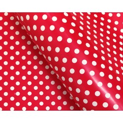 Wrapping Paper - 500mm x 60M - Red Polka Dots