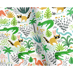 Wrapping Paper - 500mm x 60M - Jungle Animals