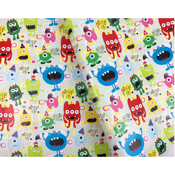 Wrapping Paper - 500mm x 60M - Monster Party
