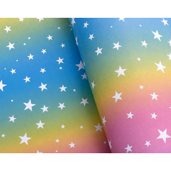 Wrapping Paper - 500mm x 60M - Rainbow Sparkles