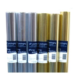 30 x Premium Metallic Foil Paper Wrapping Paper