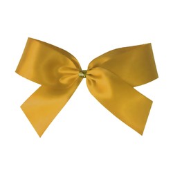 Satin Bow - 10cm - Gold - 50pk