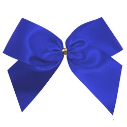 Satin Bow - 12cm - Royal Blue - 100pk