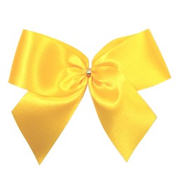 Satin Bow - 12cm - Gold - 100pk