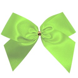 Satin Bow - 12cm - Light Green - 100pk