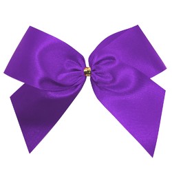 Satin Bow - 12cm - Violet - 100pk