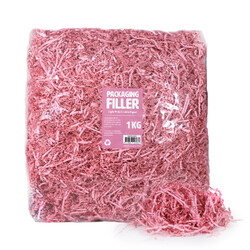 Shredded Paper Shreds Filler - 1KG - Light Pink