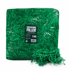 Paper Shreds – Forest Green | Shredded Paper Filler 1kg