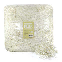 Shredded Paper Shreds Filler - 1KG - Vanilla Cream