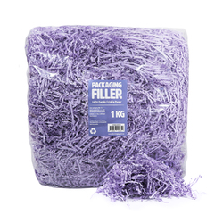 Shredded Paper Shreds Filler - 1KG - Light Purple