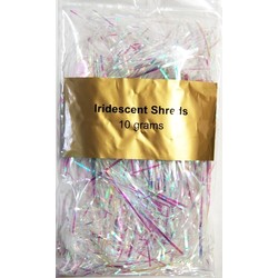 Iridescent Shreds - 10grams - White