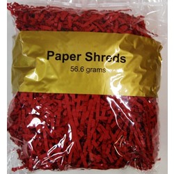 Paper Shreds - 56.6grams - Red