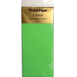 Tissue Paper - 5 sheet - Light Green