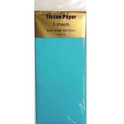 Tissue Paper - 5 sheet - Light Blue