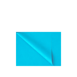 Tissue Paper Half Ream - 375mm x 500mm, 960 Sheets - Turquoise Blue