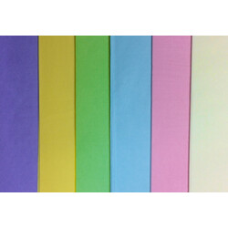 Tissue Paper Ream 750mm x 500mm, 480 Sheets - Pastel Mix Assortment