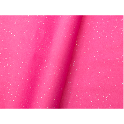 Tissue Paper Ream - 750mm x 500mm, 480 Sheets - Hot Pink with Gemstones