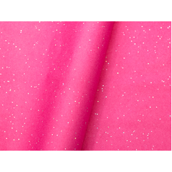 Tissue Paper Ream 750mm x 500mm, 480 Sheets - Hot Pink with Gemstones