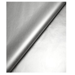 Tissue Paper Ream - 750mm x 500mm, 240 Sheets - Metallic Silver