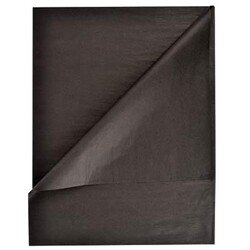 PREMIUM Tissue Paper Ream - 750mm x 500mm, 480 Sheets, 26gsm - Black