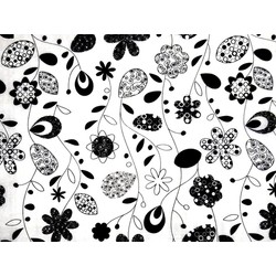 Tissue Paper Ream 750mm x 500mm, 240 Sheets - Retro Floral