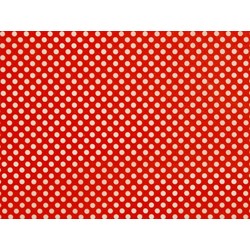 Tissue Paper Ream 750mm x 500mm, 240 Sheets - Red Dots