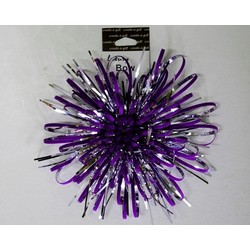 create a gift - Velvet Fireworks Bow - Purple