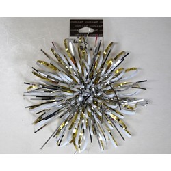 create a gift - Velvet Fireworks Bow - White