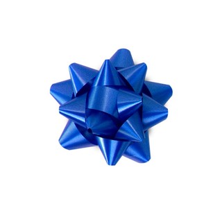 Mini Star Bows - 5cm - Blue