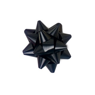 Mini Star Bows - 5cm - Black
