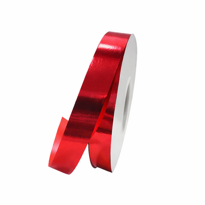 Florist Tear Ribbon - 18mm x 45M - Metallic Red