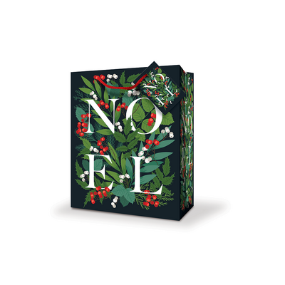Christmas Bags - Noel & Berries - Small To Medium