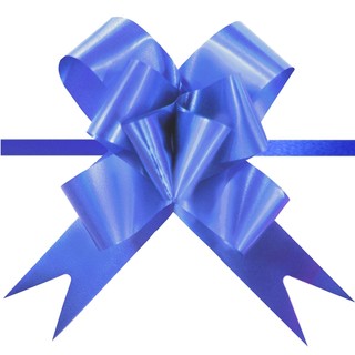 Pull String Butterfly Bows - Royal Blue