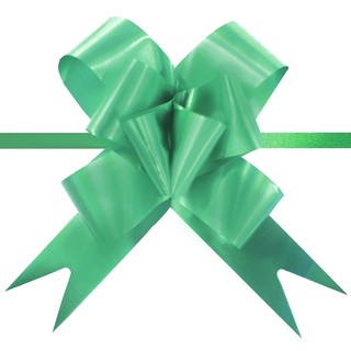 Pull String Butterfly Bows - Emerald Green