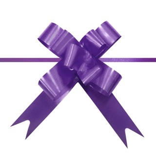 Pull String Butterfly Bows -  Mini - Violet