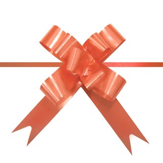 Pull String Butterfly Bows -  Mini - Orange