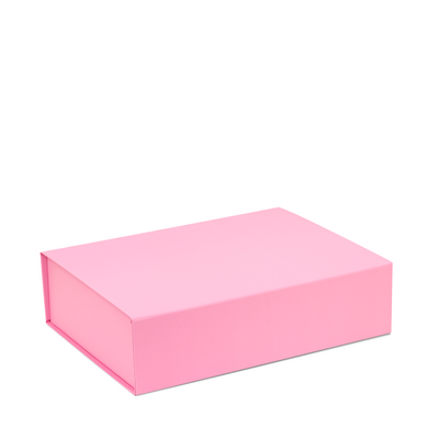 Medium Hamper Gift Box - Matt Light Pink with Magnetic Closing Lid