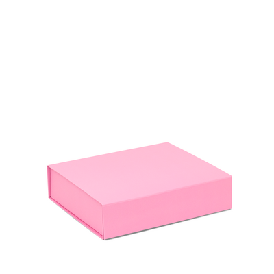 Small Gift Box - Matt Light Pink with Magnetic Closing Lid