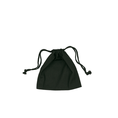 Black Calico Bags - 20cm x 20cm with Drawstrings
