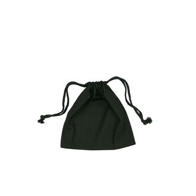 Black Calico Bags 20cm x 20cm with Drawstrings