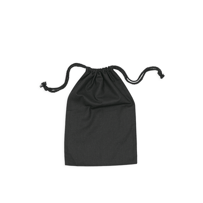Black Calico Bags - 20cm x 30cm with Drawstrings