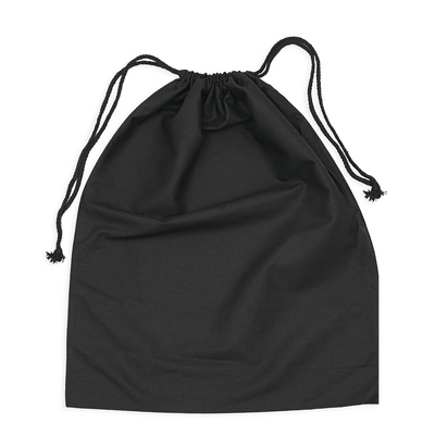 Black Calico Bags - 40cm x 50cm with Drawstrings