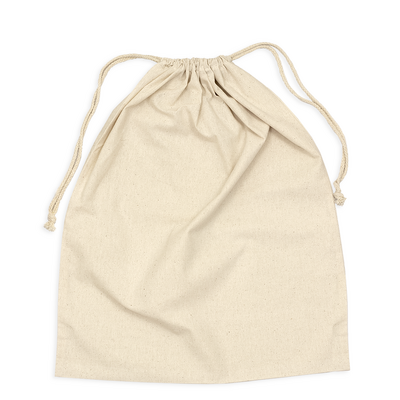 Natural Calico Bags - 40cm x 50cm with Drawstrings