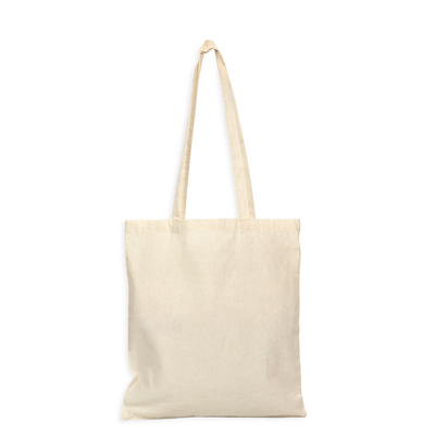 Natural Calico Bags 37cm x 42cm with Two Long Handles