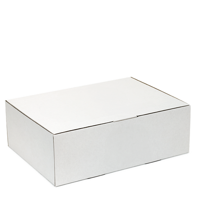 100 x Mailing Box - 310 x 230 x 105mm - Diecut White - Suits A4