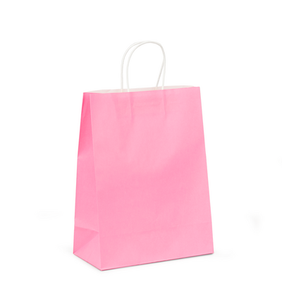 Kraft Bags - Medium - Light Pink 