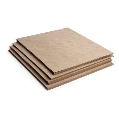 Kraft Paper Ream - 500 x 750mm - 500 Sheets, 65GSM - Recycled Brown